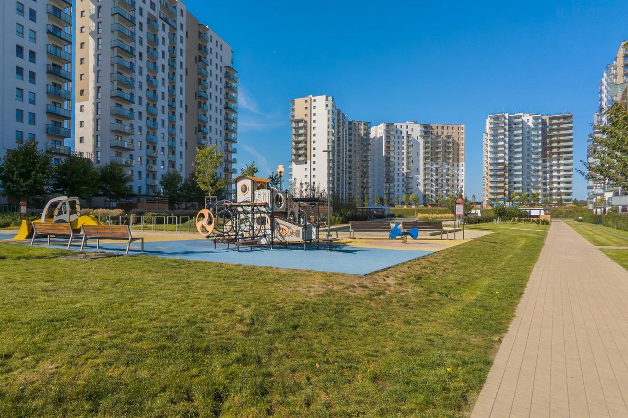 Starowiejska Apartment With Balcony Next To Arena Gdansk Stadium By Noclegi Renters 外观 照片