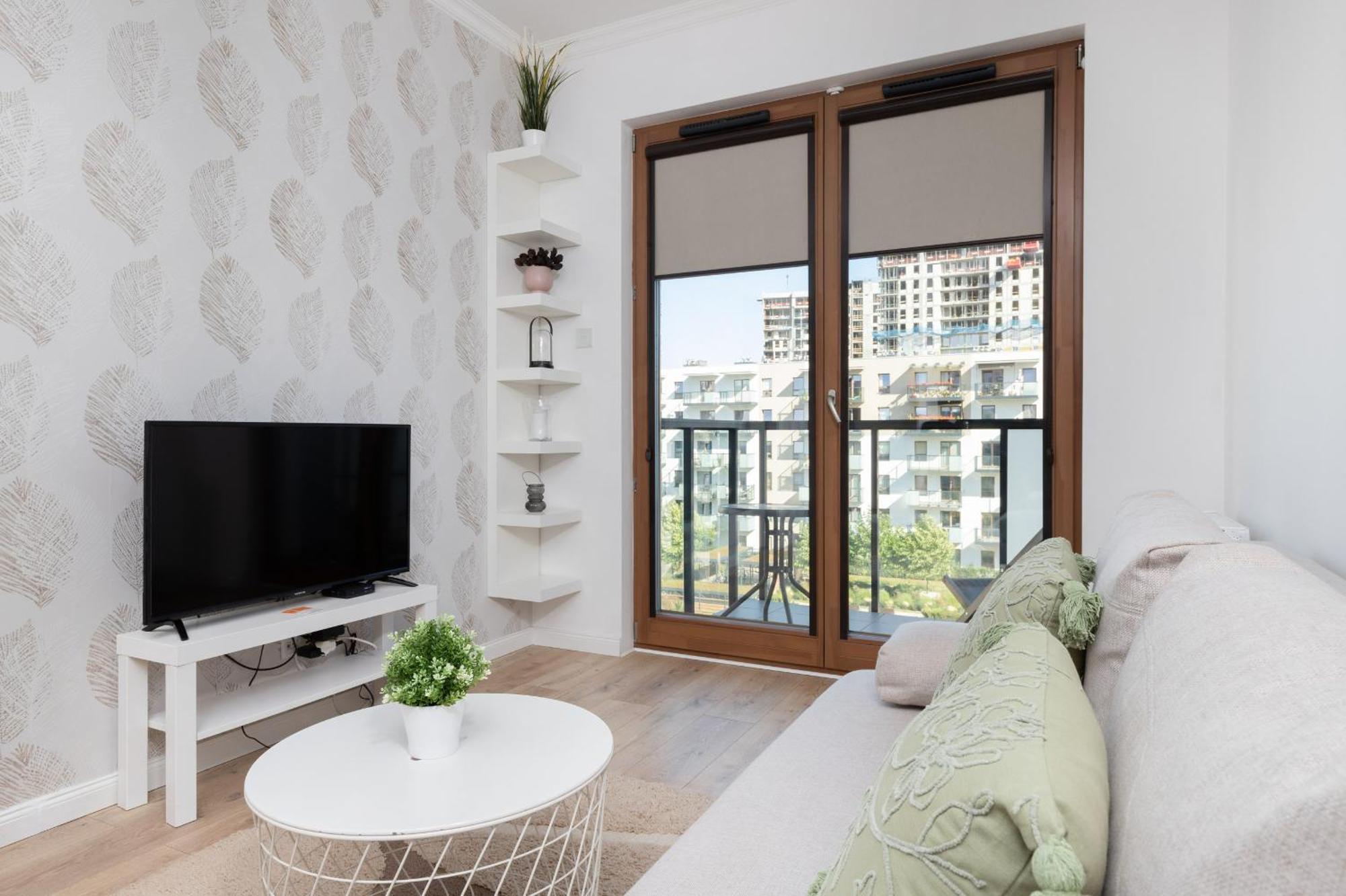 Starowiejska Apartment With Balcony Next To Arena Gdansk Stadium By Noclegi Renters 外观 照片